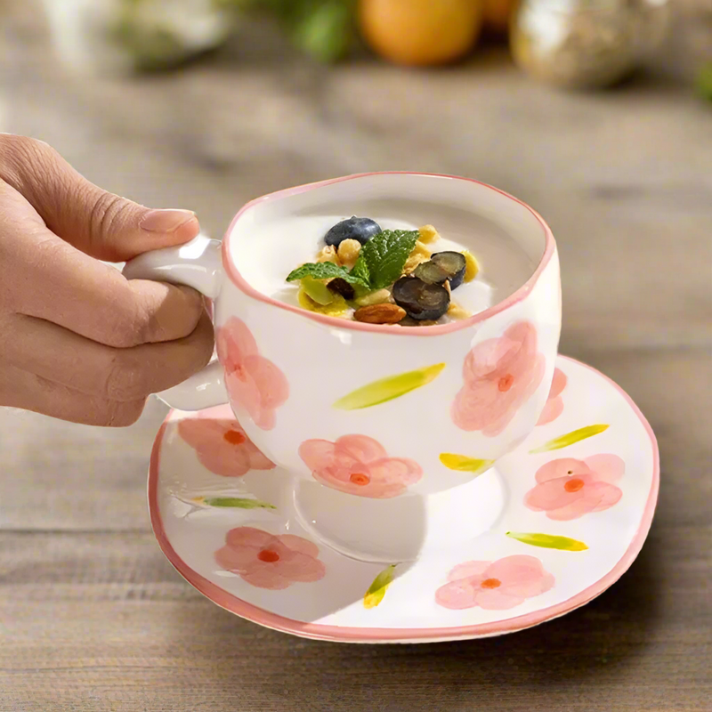 Charming Painted Mug