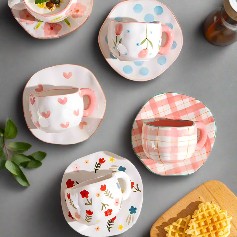 Charming Painted Mug