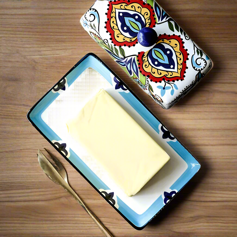 Rustic Charm Butter Dish