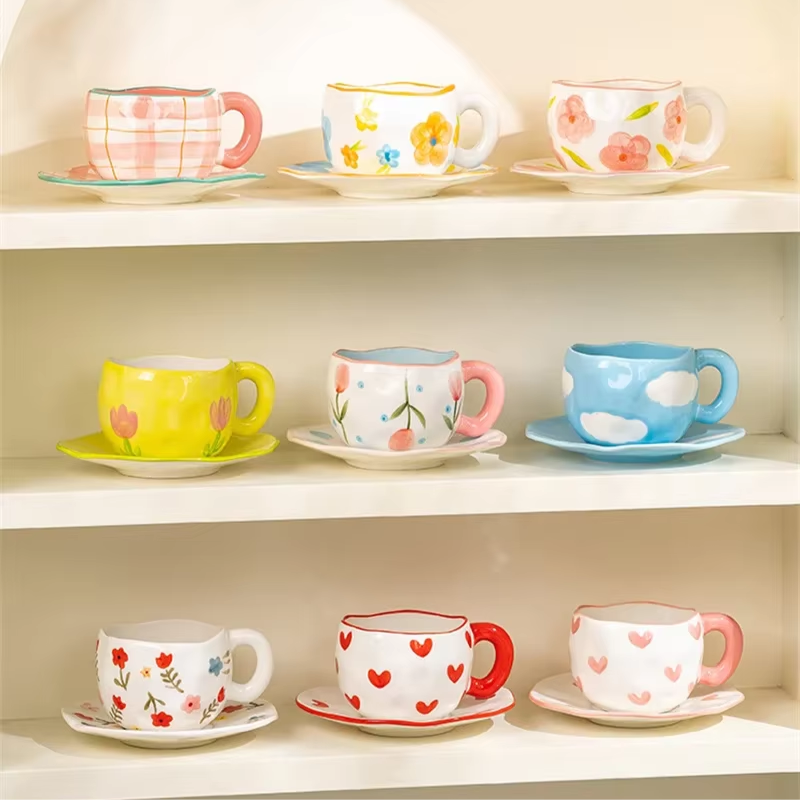 Charming Painted Mug