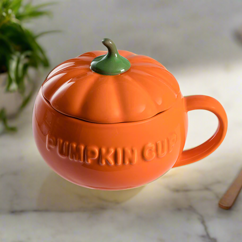 Premium Ceramic Pumpkin Mug