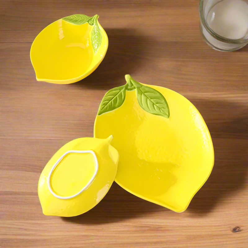 Lemon Charm Plate