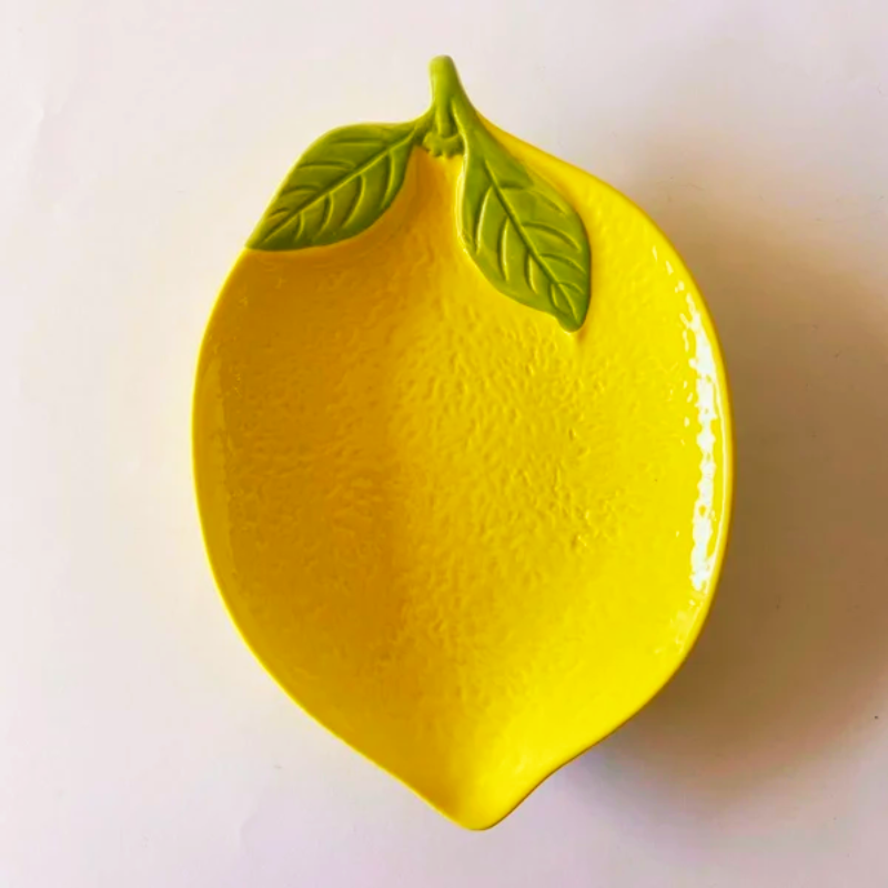 Lemon Charm Plate