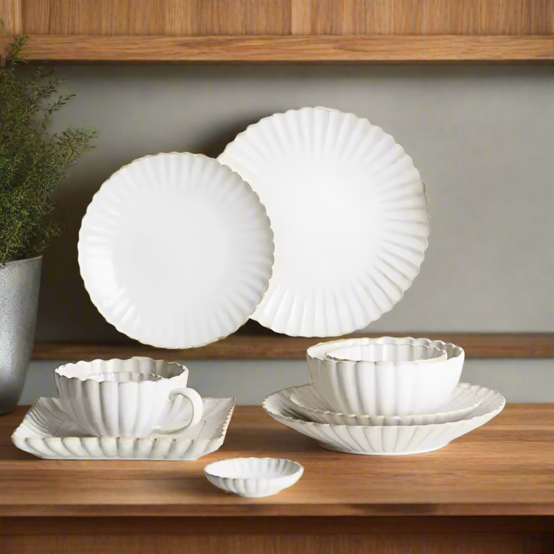 Petal White Dinnerware