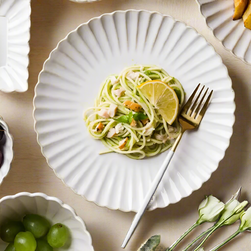 Petal White Dinnerware