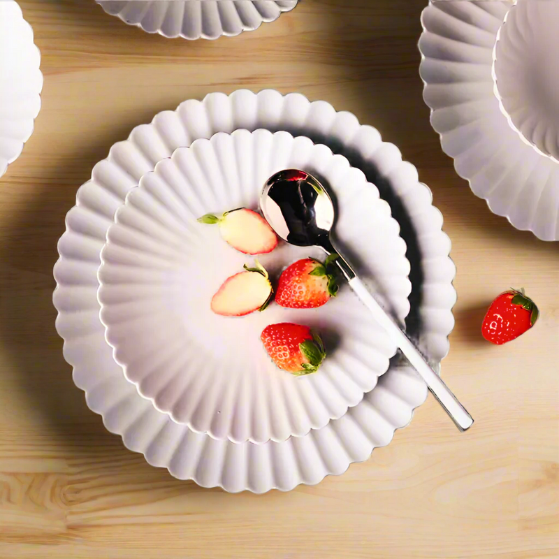Petal White Dinnerware
