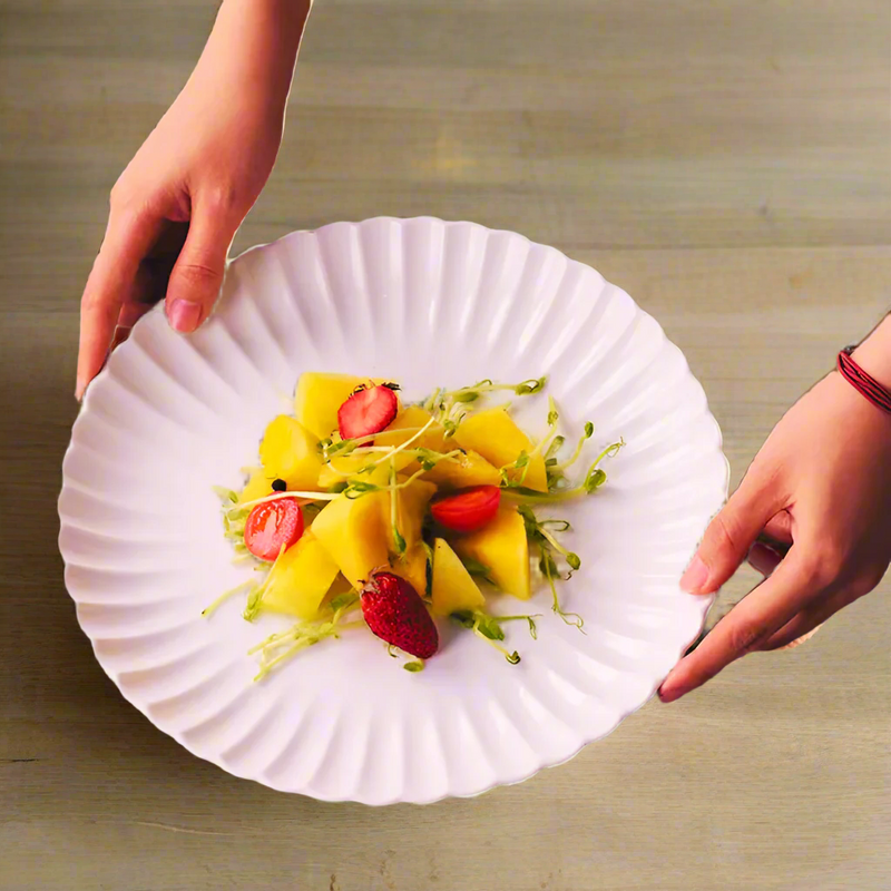 Petal White Dinnerware