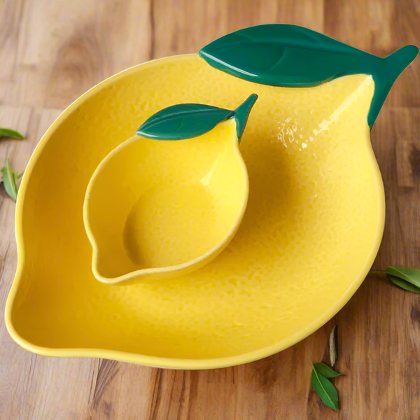 Lemon Charm Plate