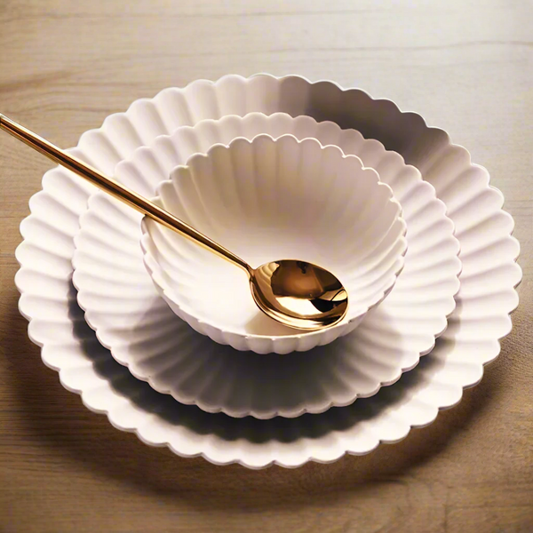 Petal White Dinnerware