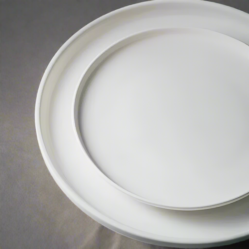 White Nordic Set Plates